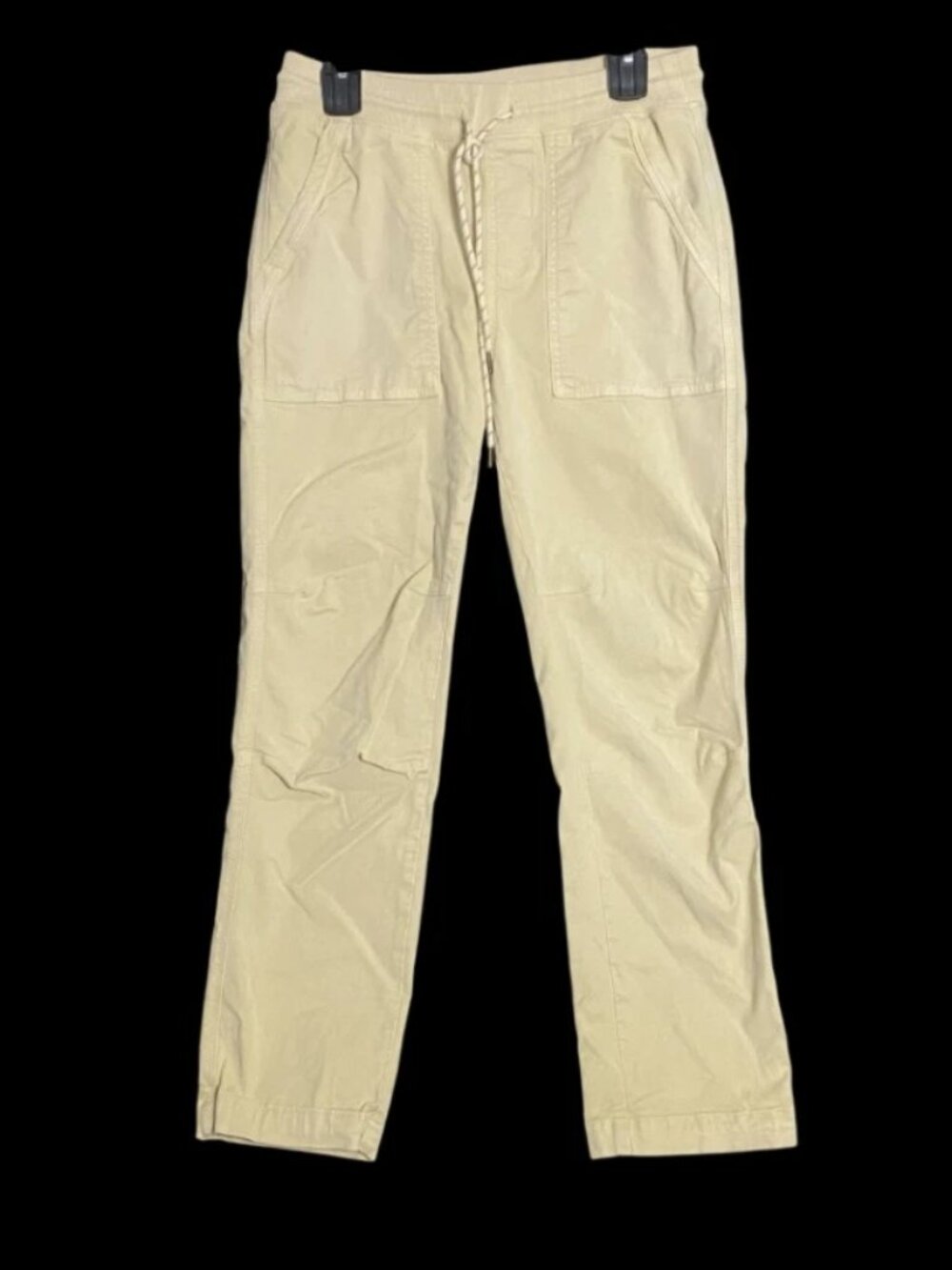 Faherty Brand Womens Brown Tan Khaki Outdoor Hiking Casual Pants Size Medium